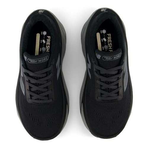 New Balance Women's Fresh Foam X More V5 Running Shoe, Phantom/Sea Salt/Light Gold Metallic, 5.5 XW
