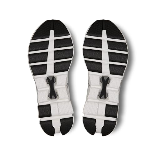 On Men's Cloud X 4 Sneakers, Ivory/Black, 12 Medium US