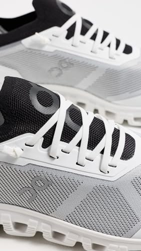 On Men's Cloud 6 Versa Sneakers, White/Black, 11 Medium US