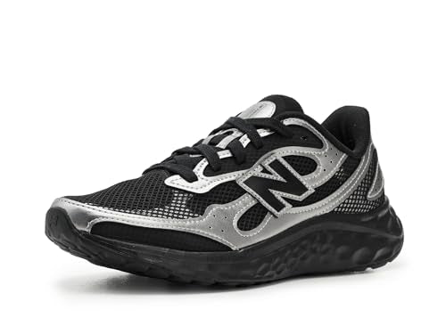 New Balance Women's Fresh Foam Arishi V4 Tiralux Running Shoe, Black, 9.5