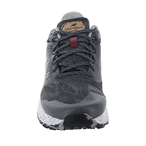 New Balance Men's Fresh Foam Garoe V1 Trail Running Shoe, Magnet/True Red/Black, 10.5 M