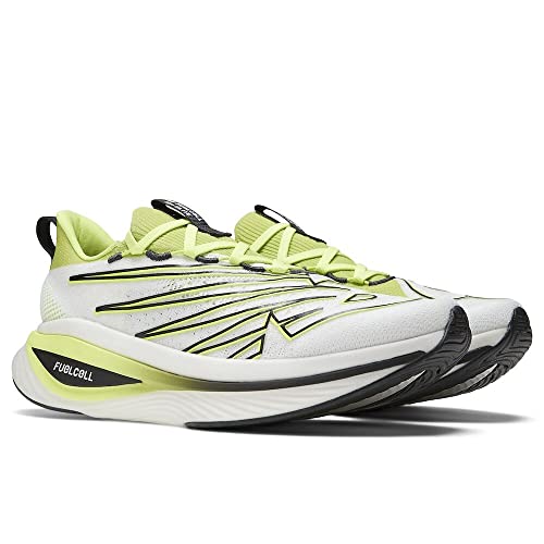 New Balance Women's FuelCell SuperComp Elite V3 Running Shoe, Thirty Watt/Black/Cosmic Rose, 5 W