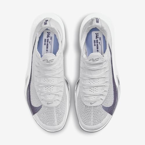 Nike Alphafly 3 Women's Road Racing Shoes (FD8315-102, White/Pure Platinum/Obsidian Mist/Gridiron) Size 8.5