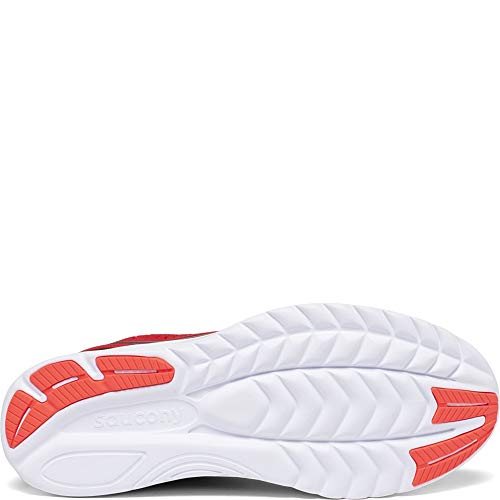 Saucony Men's S20551-30 Kinvara 11 Running Shoe, Red | Black - 12 M US