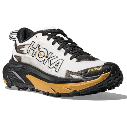 Hoka Women's Mafate 5 Black/Gold 9.5 Medium - alternate view 4