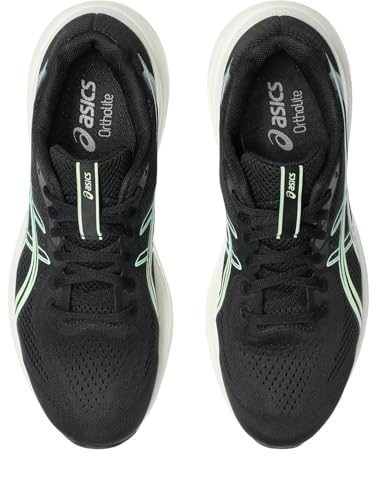 ASICS Unisex Gel-Contend 10 Running Shoes, Black Illuminate Yellow, 7.5 US
