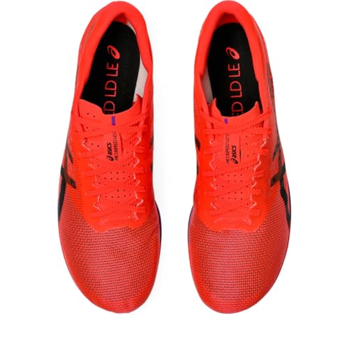 ASICS Unisex METASPEED LD LE 2 Track & Field Shoes, 12M / 13.5W, Flash RED/Black