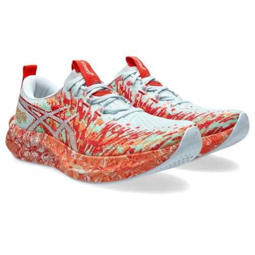 ASICS Men's Noosa TRI 16 Running Shoes, 7, Sky/Cherry Tomato