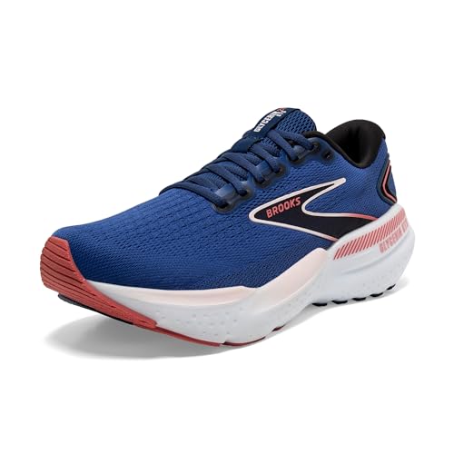 Brooks Women’s Glycerin GTS 21 Supportive Running Shoe - Blue/ICY Pink/Rose - 5 Medium