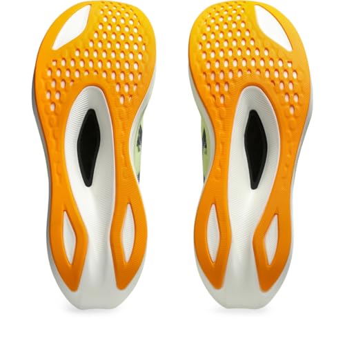 ASICS Men's Magic Speed 4 Running Shoes, 7, Huddle Yellow/Metropolis