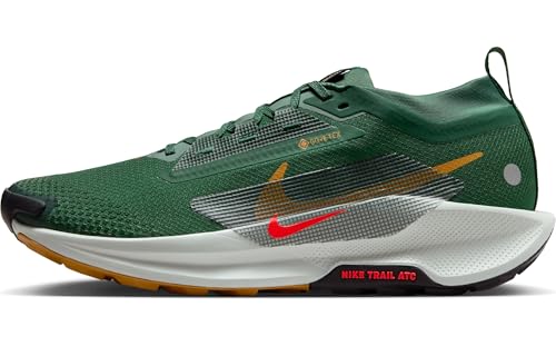 Nike Pegasus Trail 5 Gore-TEX Men's Waterproof Running Shoes (Fir/Clay Green/Desert Ochre/Bright Crimson) Size 10.5