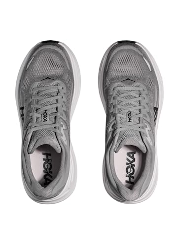Hoka Mens Bondi 9 Galactic Grey/Stellar Grey 9.5 Medium
