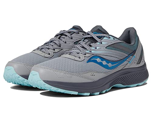 Saucony Women's Cohesion TR15 Running Shoe, Alloy/Topaz, 8