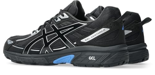 ASICS Men's Gel-Venture 6Sneaker, Black Blue Coast, 9.5 US