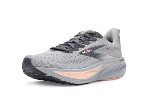 Brooks Women's Ghost 17 Alloy/Blackened Pearl/Peach 7.5 Medium
