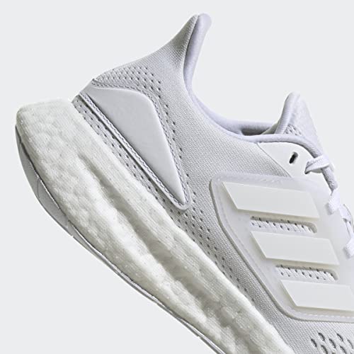 adidas Women's Pureboost 22 Running Shoe, White/White/Crystal White, 7.5