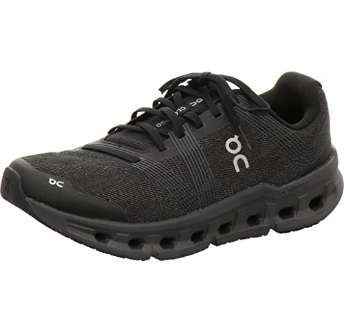 On Men's Cloudgo Sneakers, Black/Eclipse, 12.5 Medium US