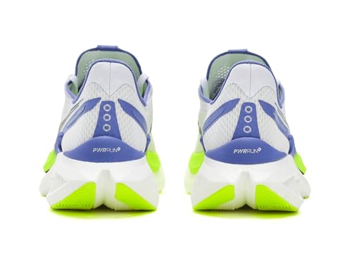 Saucony Women's Endorphin Pro 5 Sneaker, White/Iolite, 9