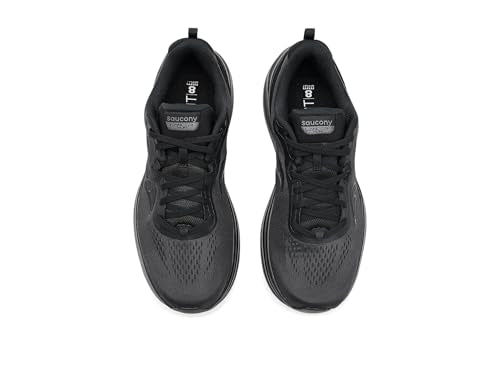 Saucony Men's Lancer Run Sneaker, Black/Black/Black, 10.5
