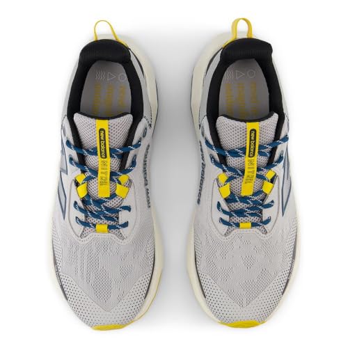 Men's New Balance DynaSoft Nitrel v6 Trail Shoes in Raincloud/Deep Sea/Firefly alternate view 5