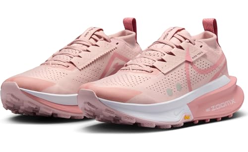 Nike Zegama 2 Women's Trail Running Shoes (FD5191-601, Pink Oxford/Photon Dust/Burgundy Crush) Size 9.5 - alternate view 2