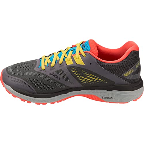 ASICS Men's GT-2000 7 Trail Running Shoes, 9.5, Dark Grey/Black