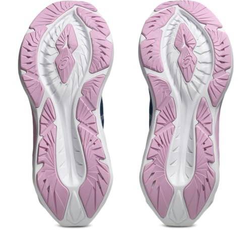 ASICS Women's DYNABLAST 6 Running Shoes, 9.5, Independence Blue/Hazy Lilac