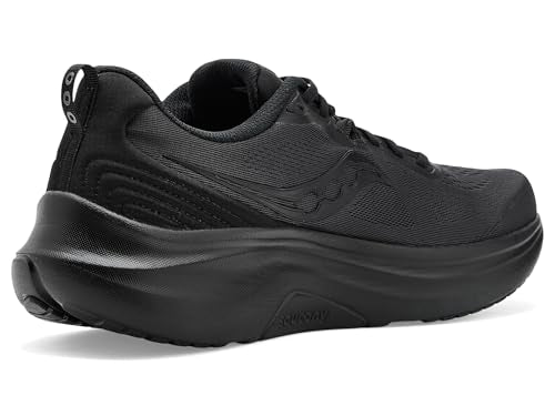 Saucony Men's Lancer Run Sneaker, Black/Black/Black, 10.5