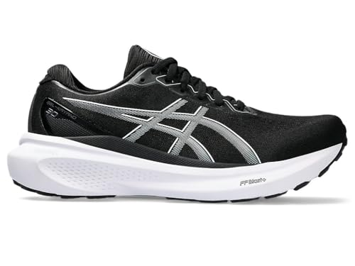 ASICS Women's Gel-Kayano 30 Running Shoes, 13, Black/Sheet Rock