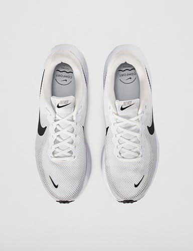 Nike Men's Revolution 8 Road Running Shoes, White/Black-Pure Platinum, 9.5