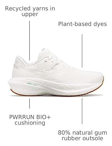 Saucony Women's Triumph RFG Sneaker, White, 11