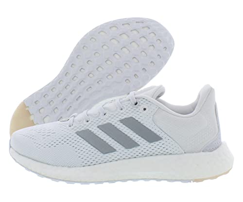 adidas Pureboost 21 Womens Shoes Size 7, Color: Grey/White