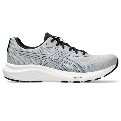 ASICS Men's Gel-Contend 9 Running Shoes, 7.5, Piedmont Grey/Black