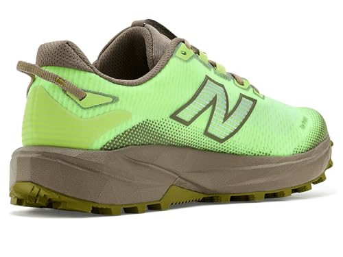 New Balance Men's FuelCell Rebel Trail Running Shoe, Afterglow/Thunder Brown, 12