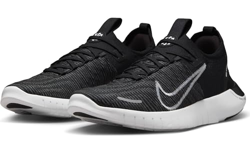NIKE Men's Free Rn FK Next Nature Training Shoes, Black/White/Anthracite, 9.5