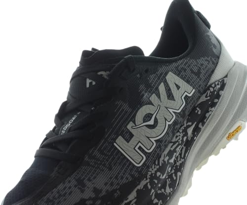 HOKA ONE ONE Speedgoat 6 Mens Shoes Size 12, Color: Black/Stardust