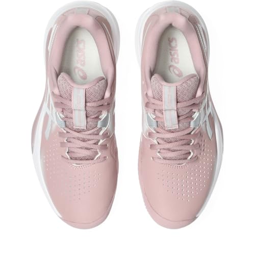 ASICS Women's Gel- Challenger 15 Clay Tennis Shoes, 5, MORGANITE/Piedmont Grey