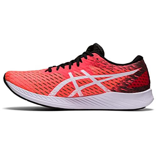ASICS Men's Hyper Speed Running Shoes, 11, Sunrise RED/White