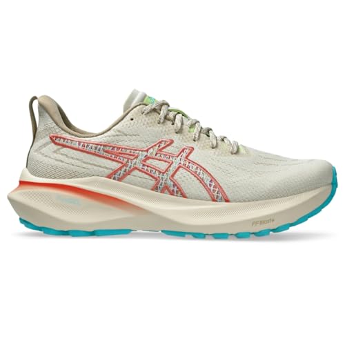 ASICS Women's GT-2000 13 Trail Running Shoes, 5, Nature Bathing/Guava