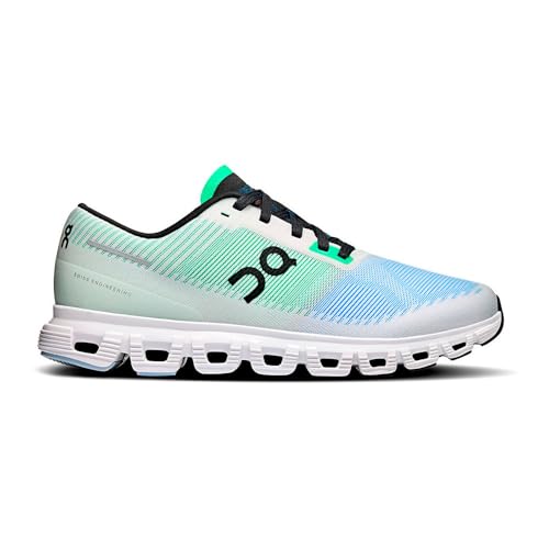 On Women's Cloud 6 Push Sneakers, Horizon/Honeydew, 9.5 Medium US