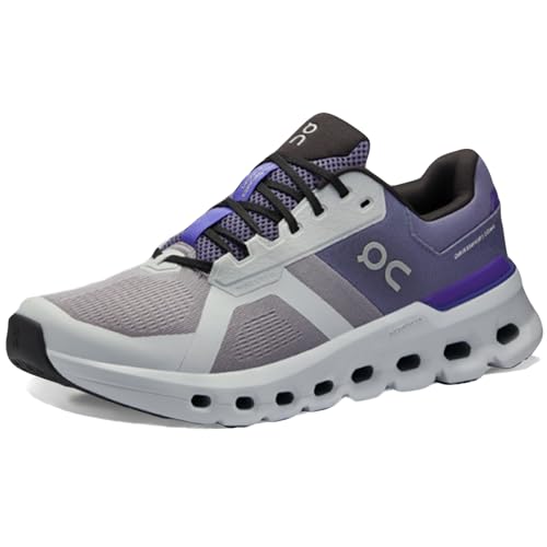 On Men's Cloudrunner 2 Sneakers, Fossil/Indigo, 14 Medium US