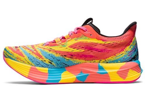 ASICS Men's Noosa TRI 15 Running Shoes, 10, Aquarium/Vibrant Yellow