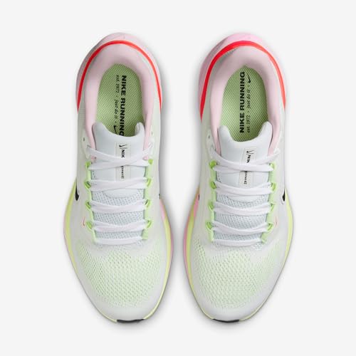 Nike Pegasus 41 Women's Road Running Shoes (IB4377-100, White/Pink Foam/Bright Crimson/Black) Size 7.5