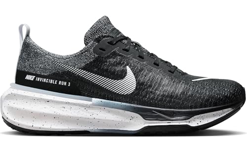 Nike Men's Invincible 3 Road Running Shoes (Black/White, us_Footwear_Size_System, Adult, Men, Numeric, Medium, Numeric_11_Point_5)