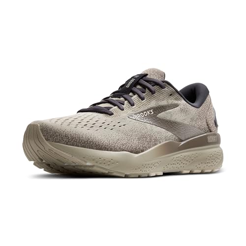 Brooks Men’s Ghost 16 Neutral Running Shoe - London-Fog/Falcon/Coconut - 9 Medium - product image