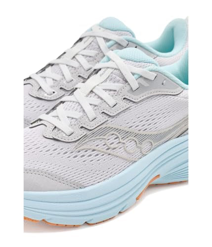 Saucony Women's Cohesion 19 Sneaker, Fog/Space, 9
