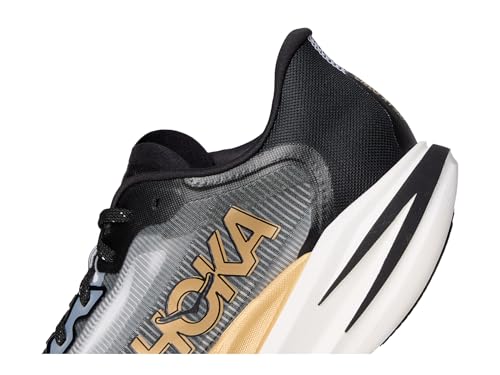 Hoka Unisex Cielo X1 2.0 Sneaker, Black/Gold, 9.5 US Men - alternate view 6