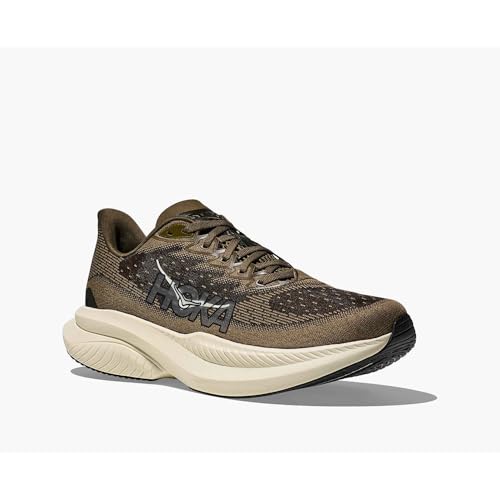 Hoka Men's Mach 6 Antique Olive/Truffle Salt 10 Medium