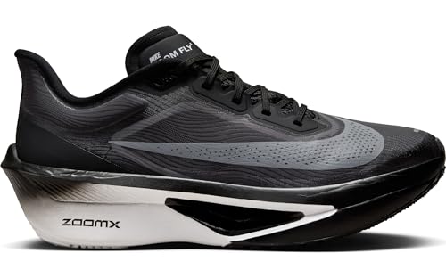 Nike Women's Zoom Fly 6 Road Running Shoes, Black White Lt Smoke Grey, 6.5