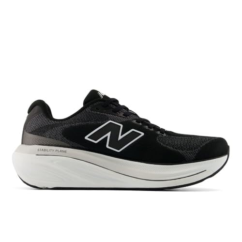 New Balance Men's Fresh Foam X 860 V15 Running Shoe, Black/Nb 103 White, 10